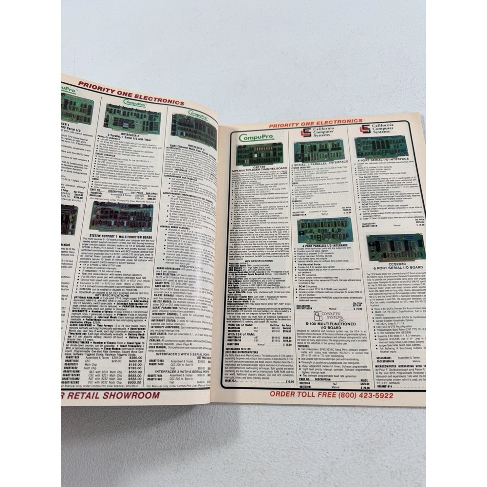 Priority One Electronics Spring 1982 Catalog Engineering Selection - Picture 3 of 8